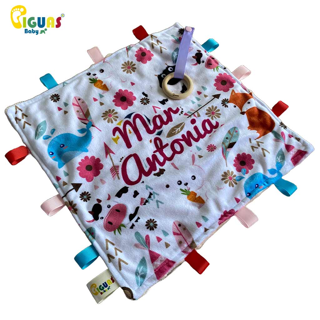 Ideal para el desarrollo sensorial del bebé, para agarrar y explorar