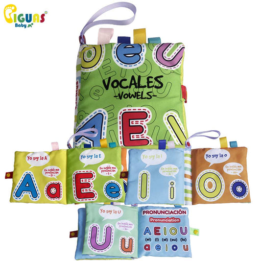 El compañero ideal para estimular los sentidos y la curiosidad de tu bebé. Con texturas suaves, colores vibrantes y un diseño educativo, este libro fomenta el desarrollo integral del bebé.