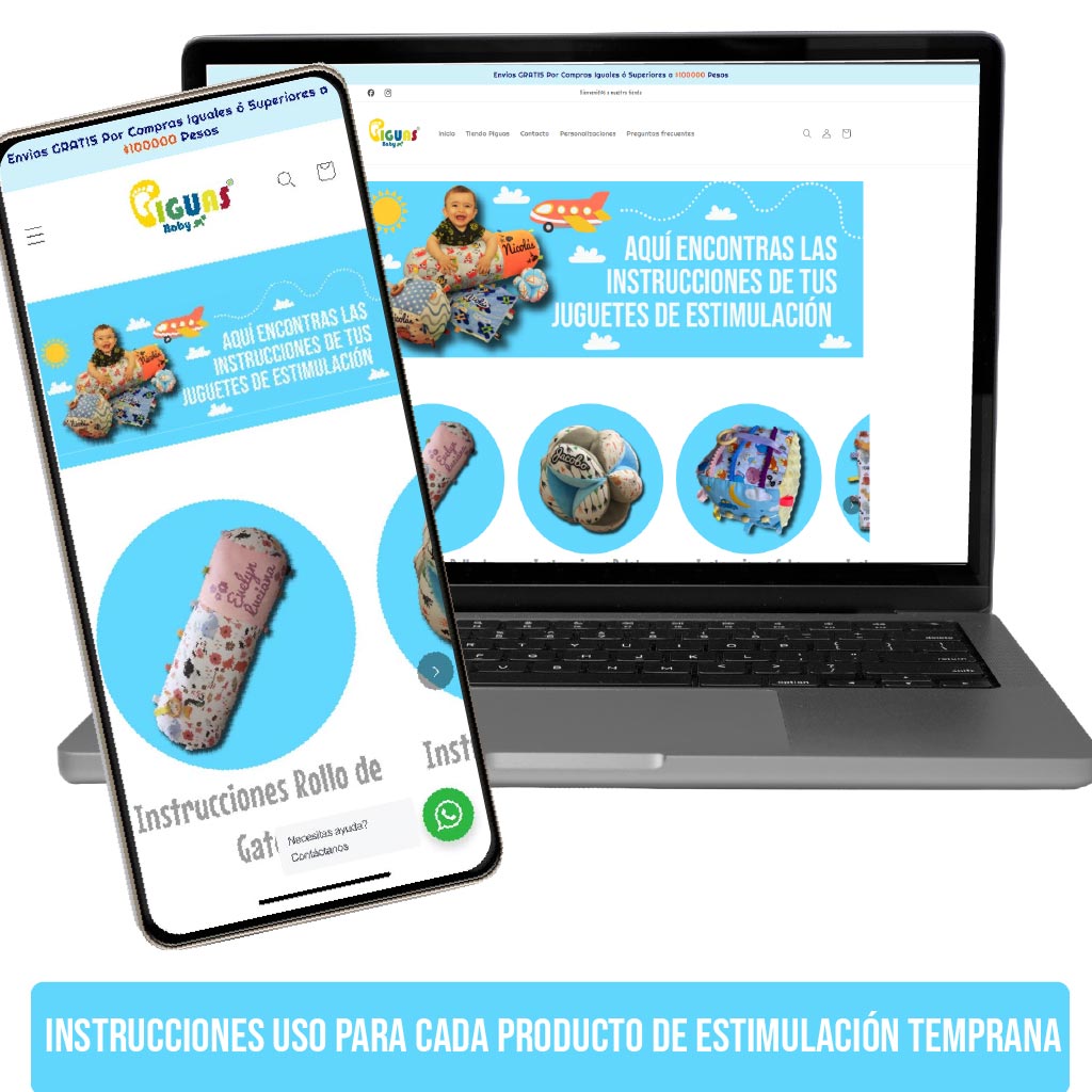 Kit de Estimulación Temprana Crece y Explora